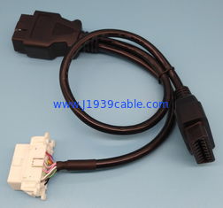 OBD2 OBDII Male to Toyota OBD2 Female and OBD2 Female Splitter Y Cable