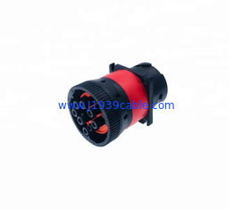 J1939 Deutsch 9 Pin Female to Male Type 1 Square Flange Adapter