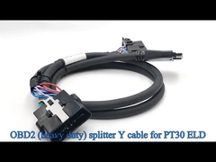 PT30 ELD OBD J1962 Splitter Y Cable για Pacific Track για Volvo ή Mack Trucks στη Βόρεια Αμερική