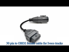 OBD2 OBDII 16 Pin J1962 Γυναίκα για για Iveco 30 Pin καλώδιο σύνδεσης