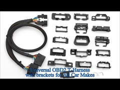 Οικουμενικό καλώδιο OBD 2 J1962 OBDII Obd2 T-harness Splitter Splitter Y με πολλαπλά στηρίγματα τοποθέτησης