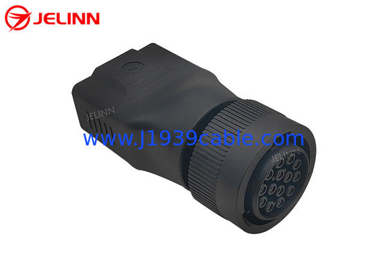 CAT 14 Pin to OBD 2 OBD2 16 Pin 16pin Female Adapter for Caterpillar