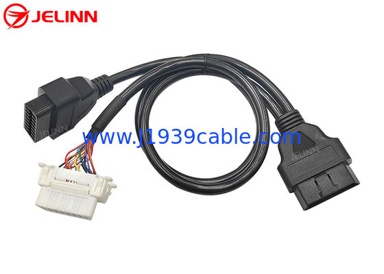 OBD 2 OBD2 Splitter Y Cable With GPS OBDII Connector for Nissan Cars