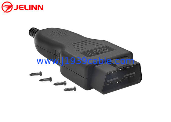 OBDII Case OBD2 Housing and OBD 2 Male Connector With Straight Pins